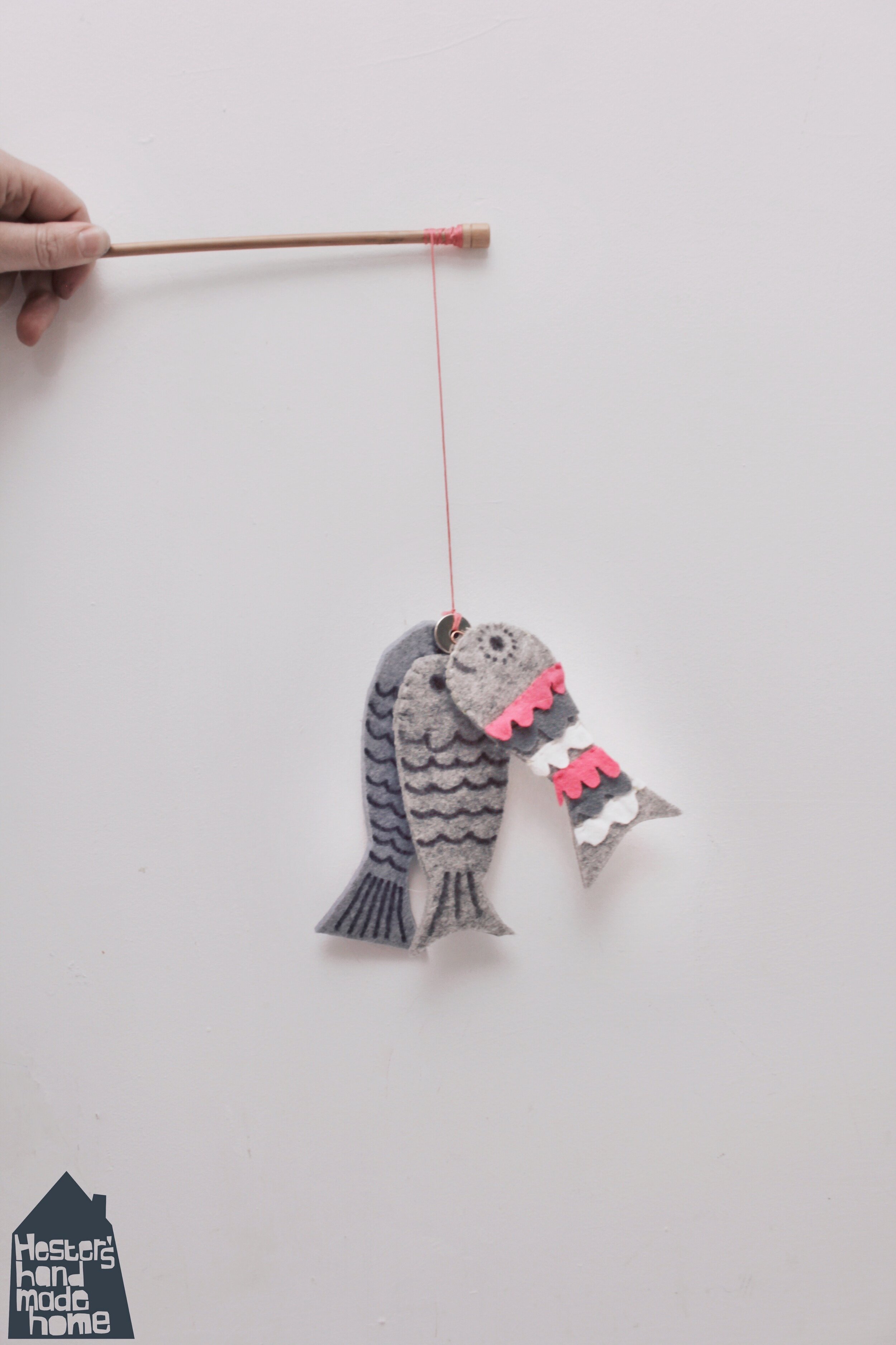 DIY kids fishing toy — Hester's Handmade Home