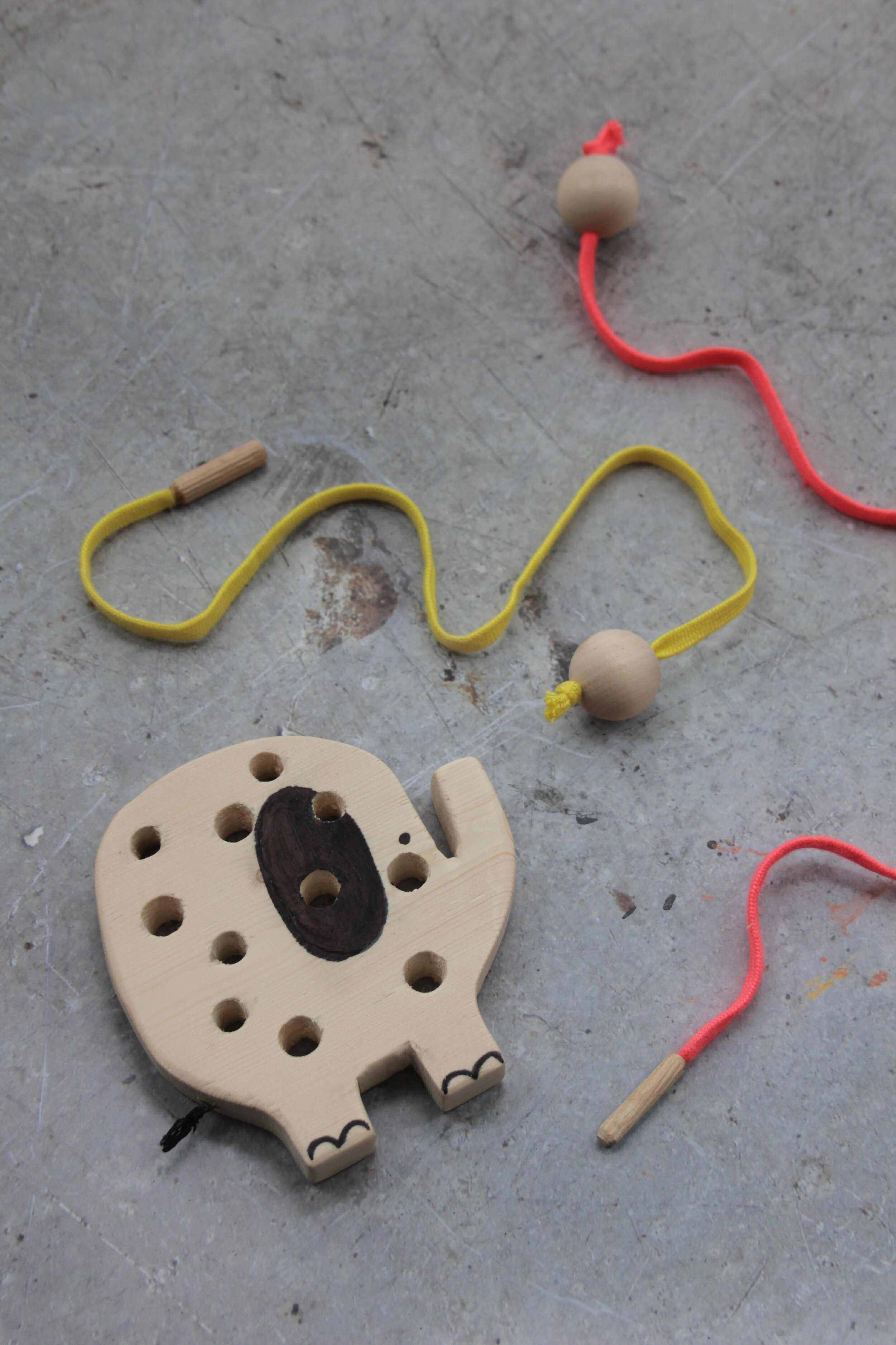 DIY lacing toy — Hester's Handmade Home