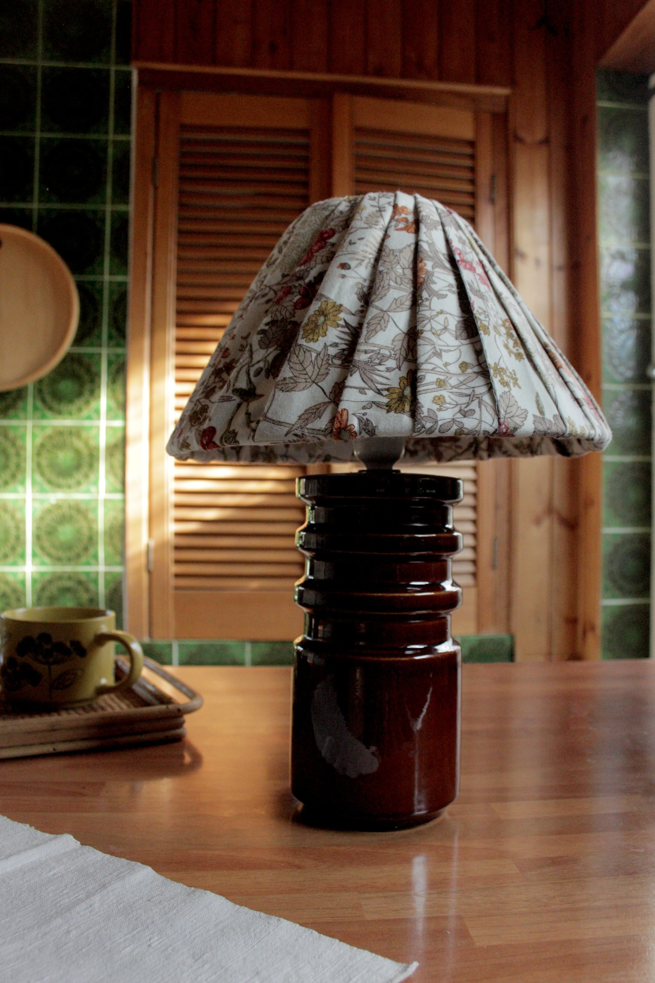 Vintage lamp makeover