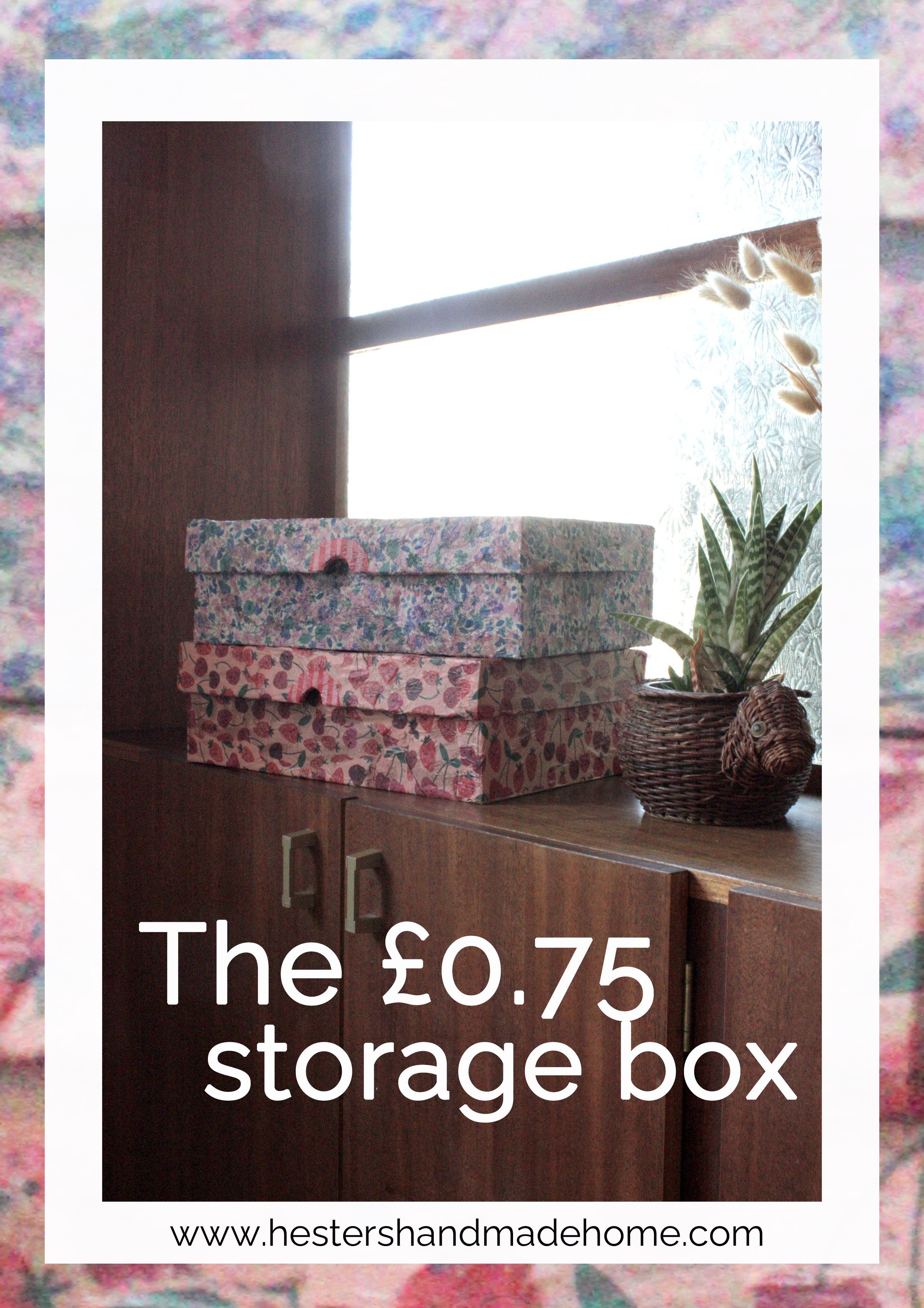 Low budget Ikea Storage box hack