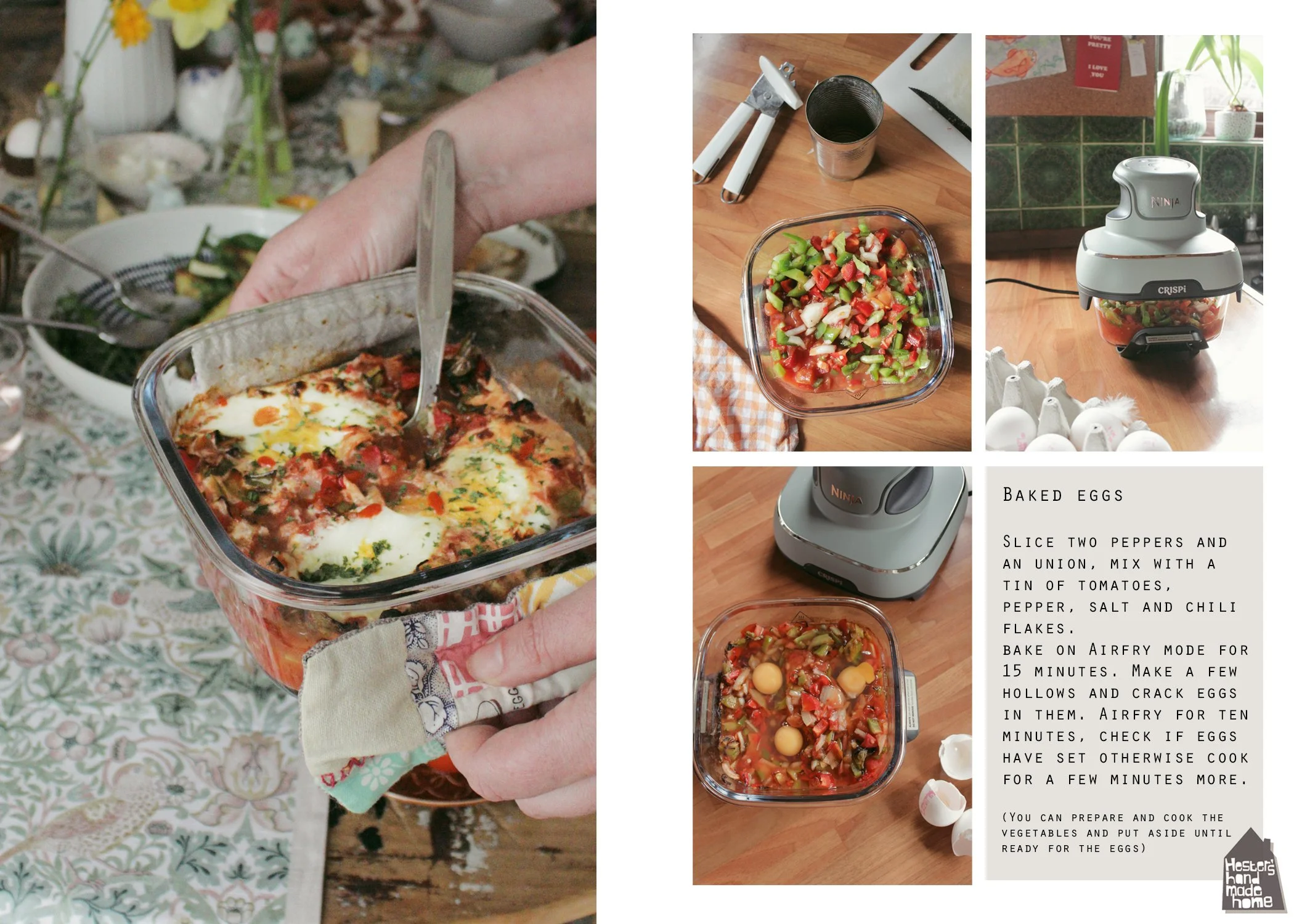 baked eggs recipe for air fryer