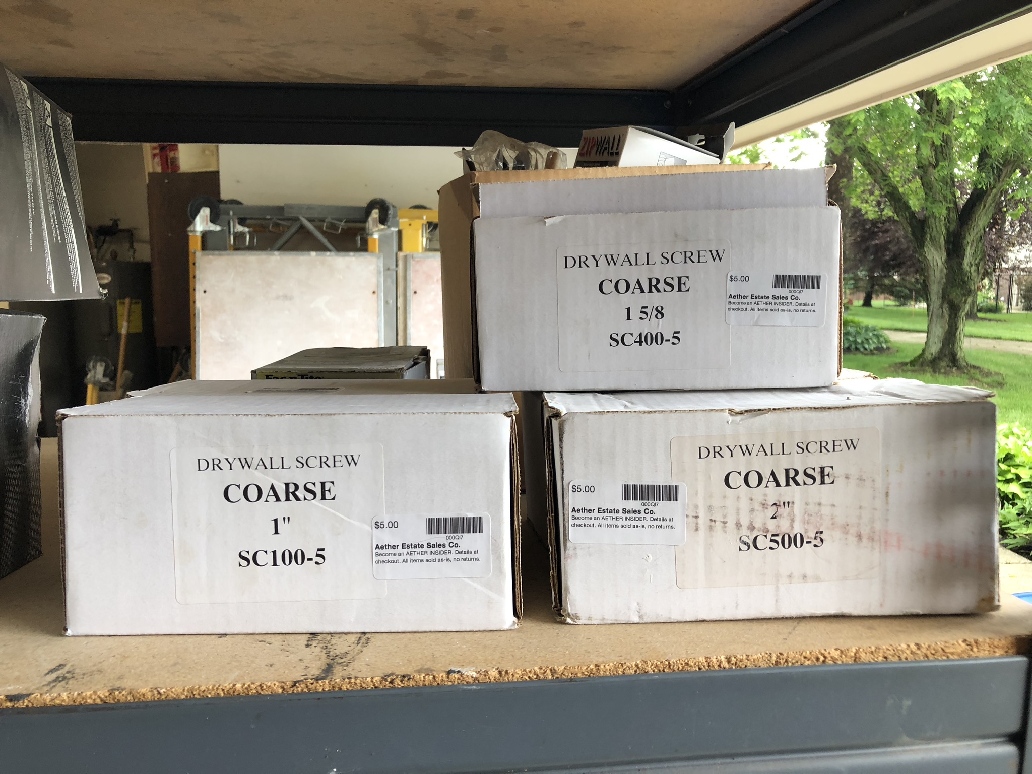 Carmel Estate Sale Full House + Drywall Business Supplies! Estate