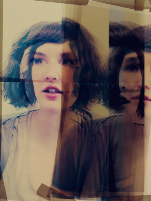 Julia Martin, Stanzie (2014); photograph of collaged photographs, 30 x 40 inches