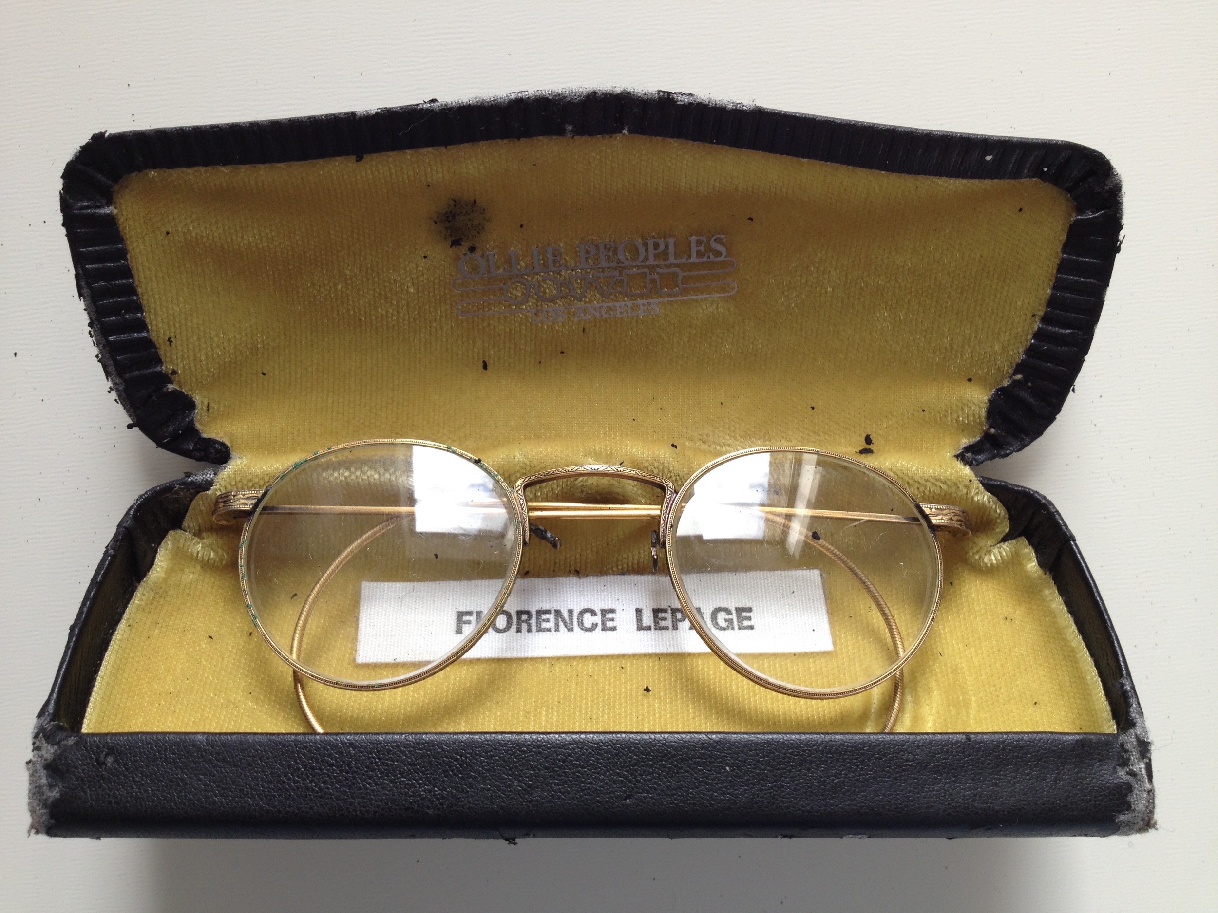 Florence Vallières/Lambert Lepage, Les lunettes de l'archevêque (c. 1896)