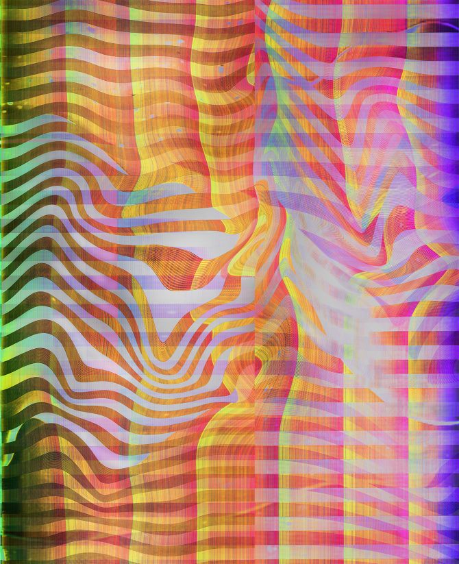 Anne Marie Dumouchel, Curtain E , 2017, 53.5 x 43.5 Inches