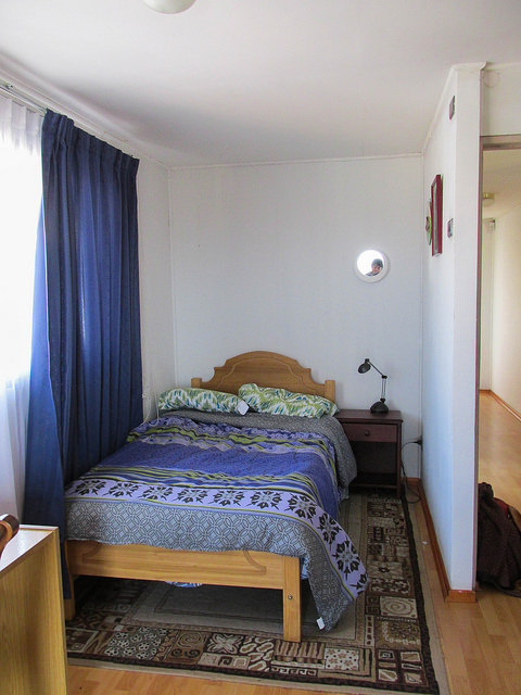 My bedroom in Chile. 