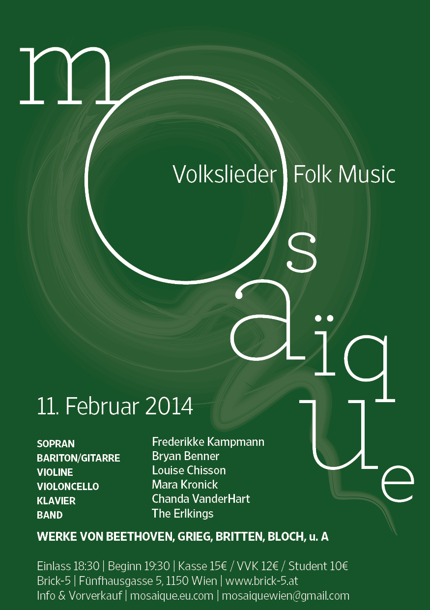 Mosaïque Volkslieder & Folk Music, 11 February 2014