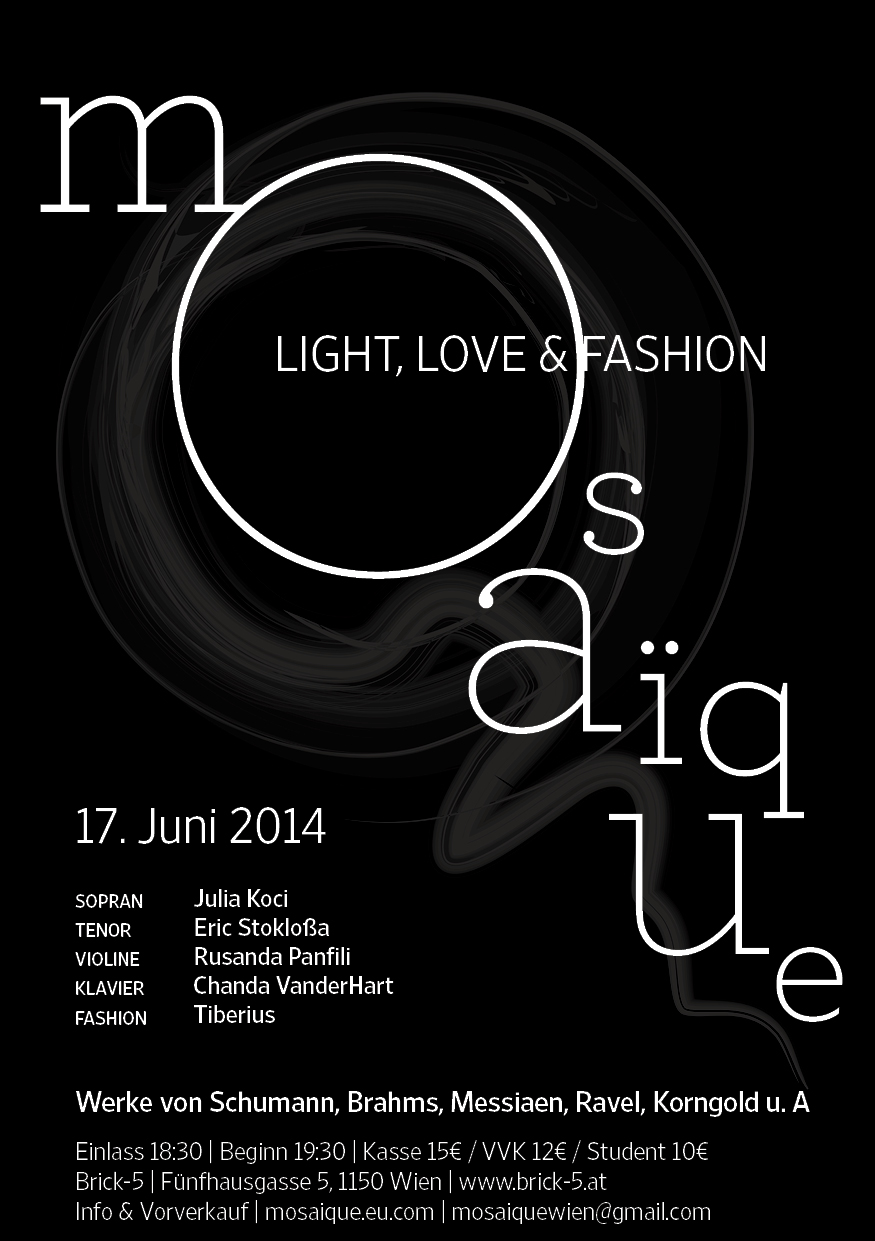 Mosaïque Light, Love and Fashion, 17 June 2014