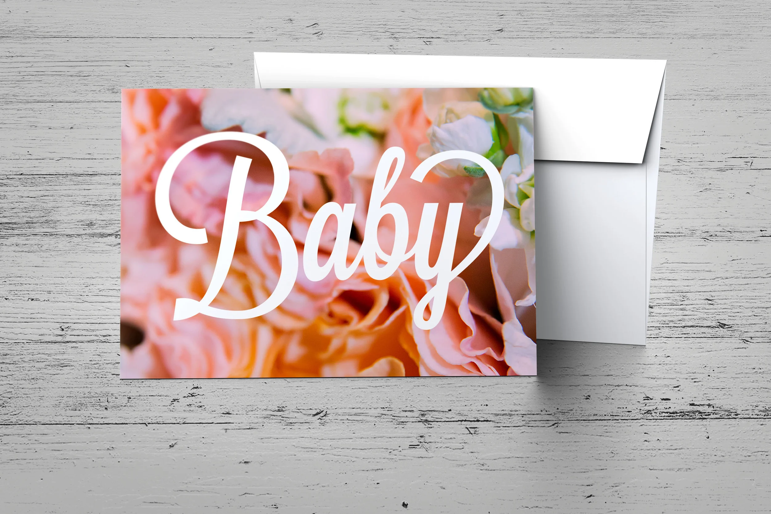 Baby girl card