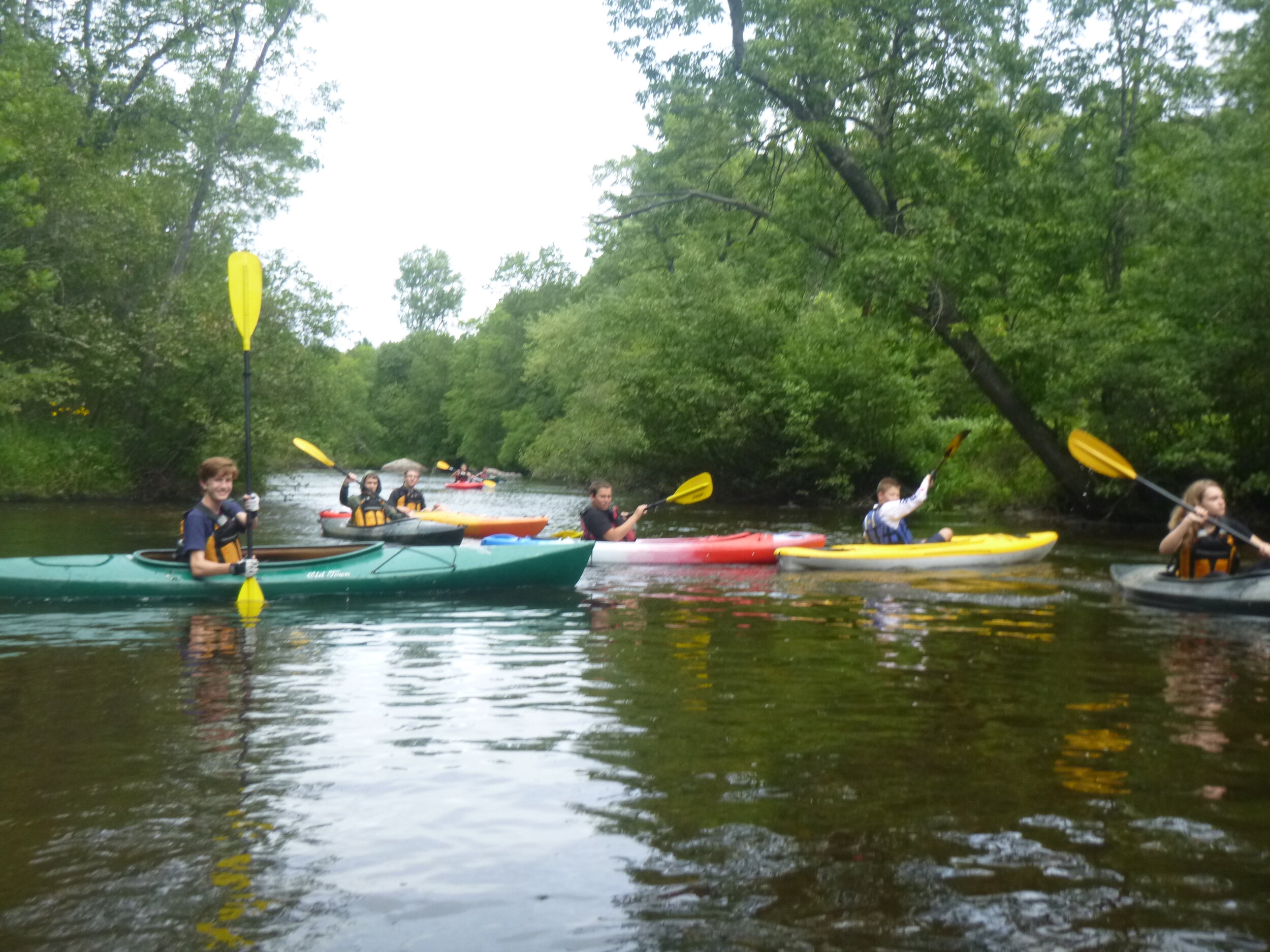 Kayaking