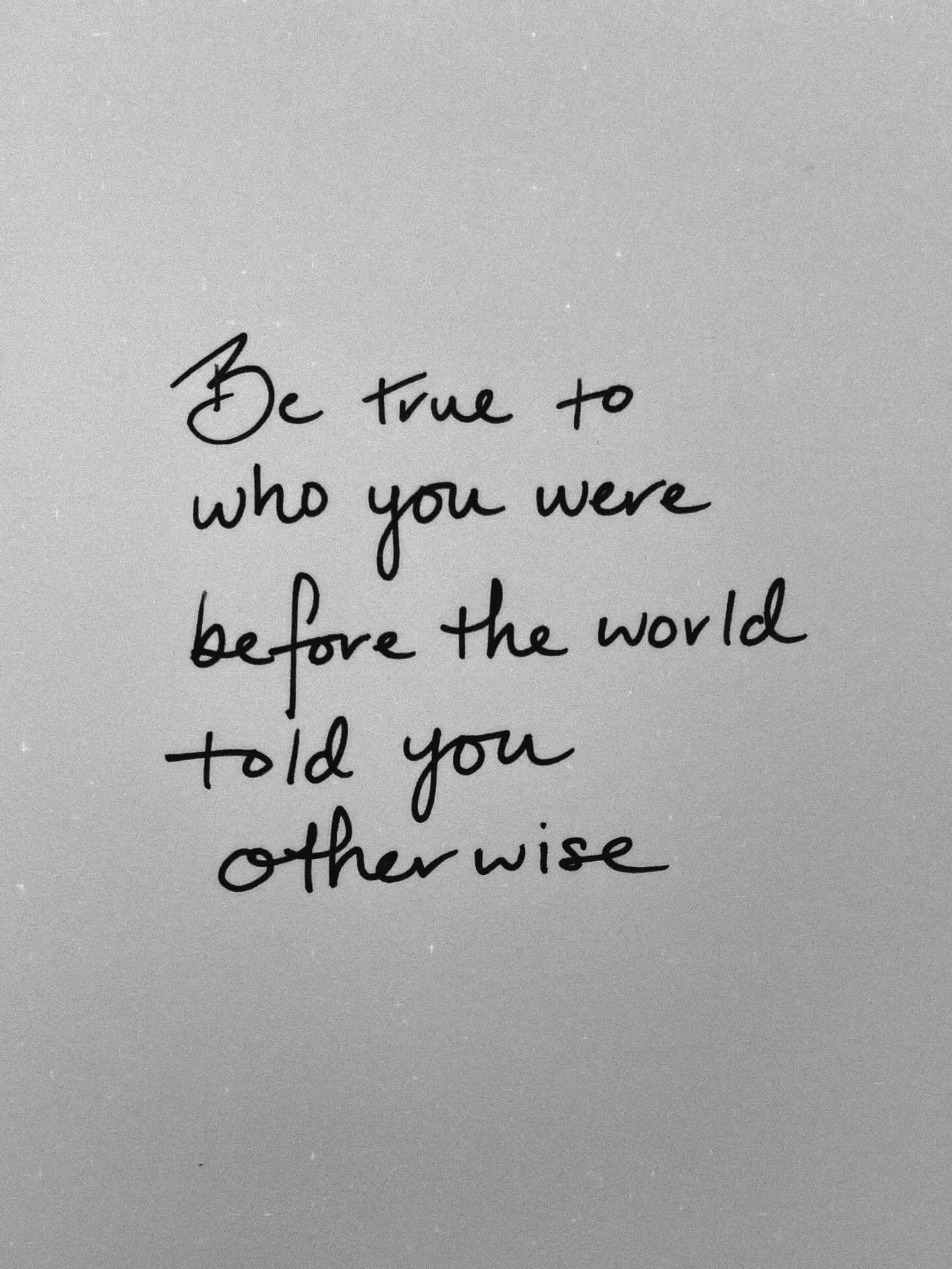 You don&rsquo;t have to be the person you think other people want you to be. Who you are at your core&mdash;the light at the center of your soul, your most authentic self&mdash;is far more interesting than any generic clone of someone else you could 