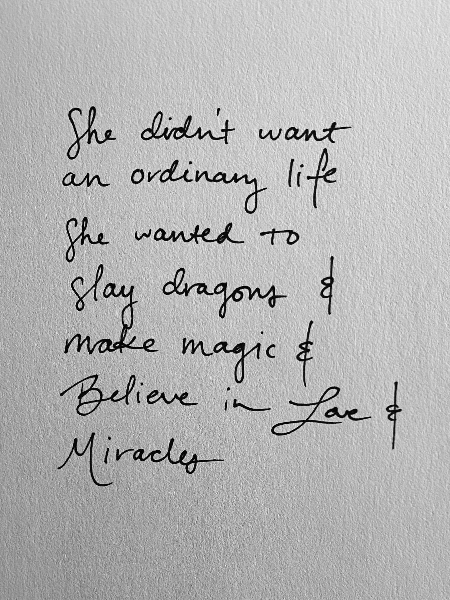 May you never forget your magic. 🖤💫

Wishing you a beautiful week.
Xx, Kirsten

✨

#quotes #quoteoftheday #handwritten #lovenotes