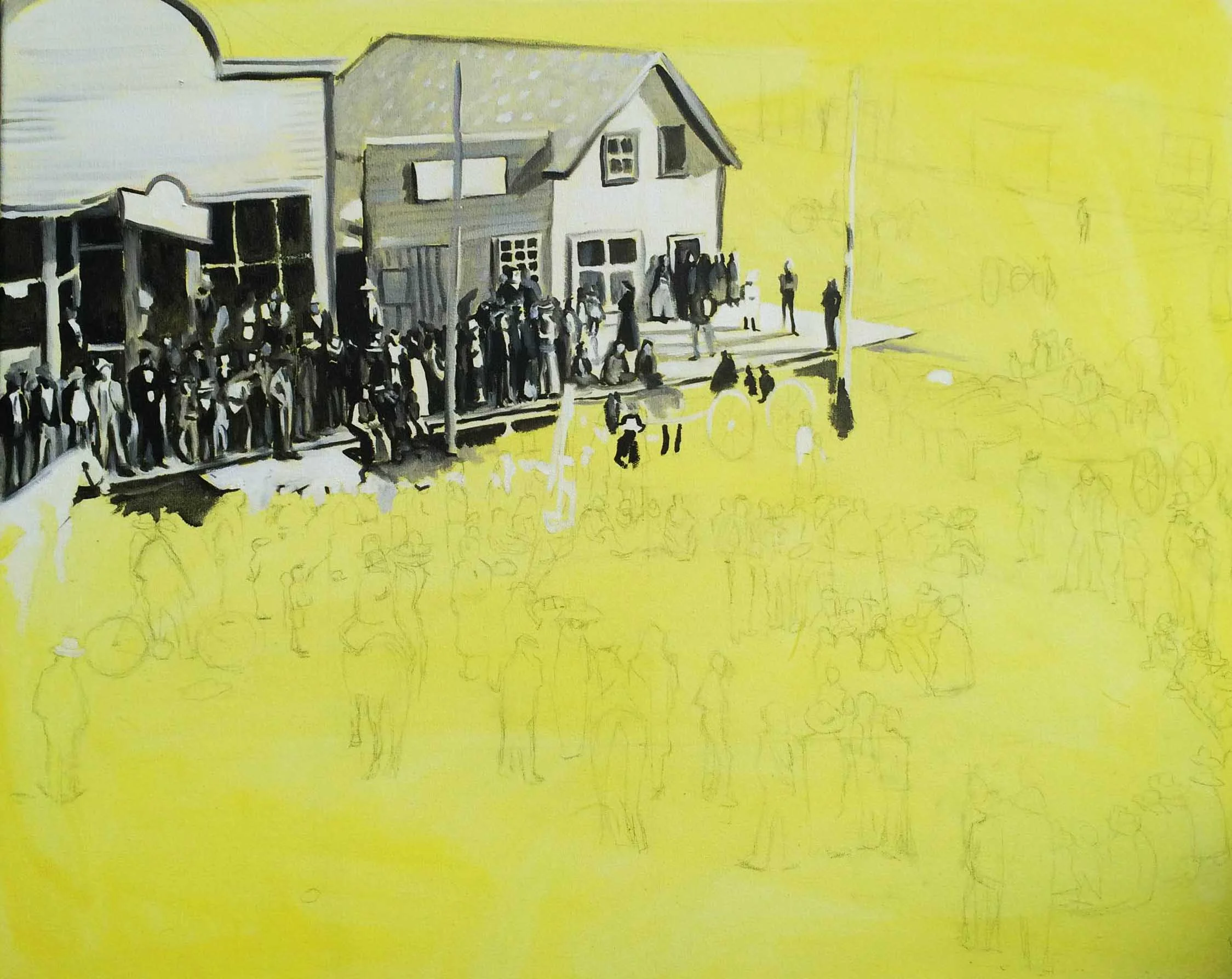 Process photo of second panel