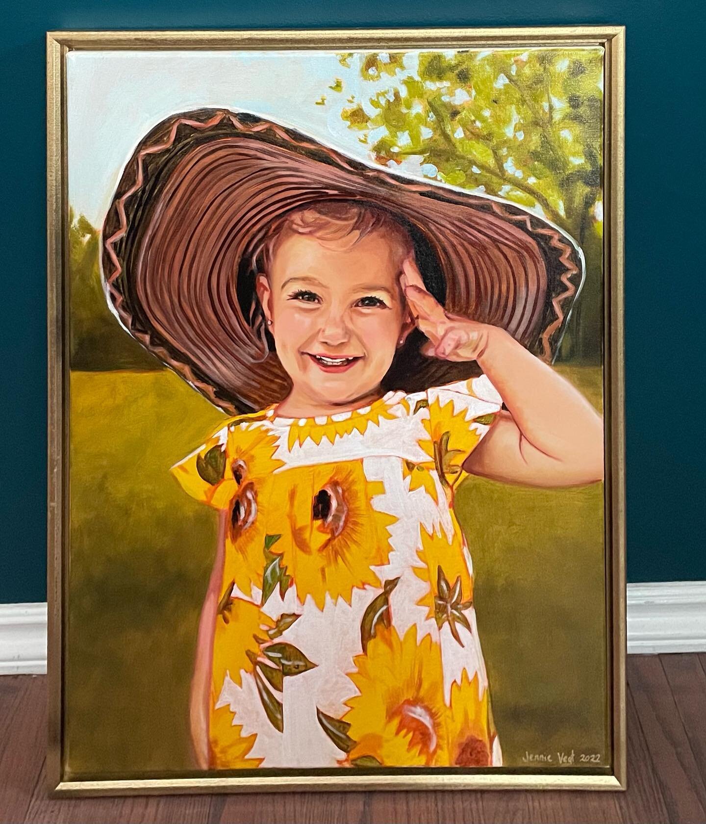 Now that my wedding season is over, I&rsquo;ve had some cozy studio days as I dip into my commission orders. How sweet is this 18x24&rdquo; portrait of @cabriomeg &lsquo;s cutie pie? I may be full up for Christmas deadlines, but might be able to sque