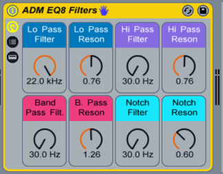 EQ8 Filters