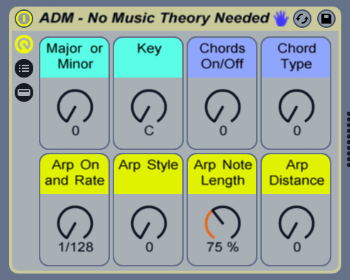ableton no music theory rack