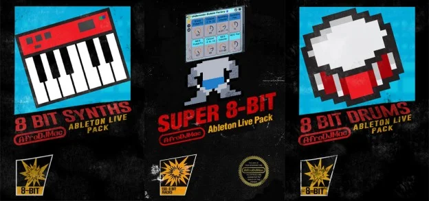 super 8 bit nintendo ableton sega afrodjmac