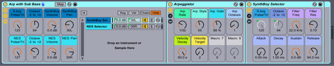 nintendo 8 bit afrodjmac ableton nes chip tune