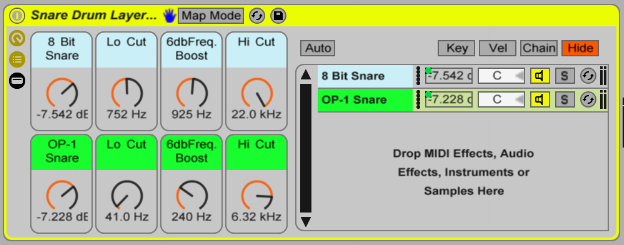 Ableton Drum Layer