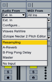 Live's Resampling Feature
