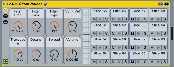 128 Glitchy Noises for Ableton Live