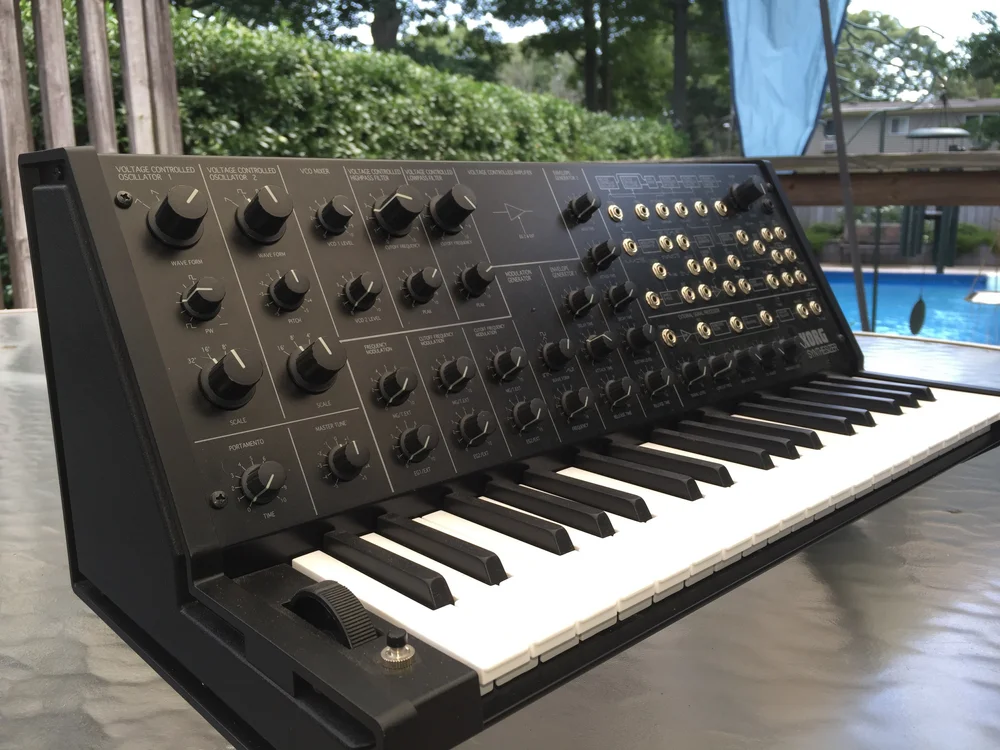 Wood Side Panels For Korg Ms Mini Brian Funk