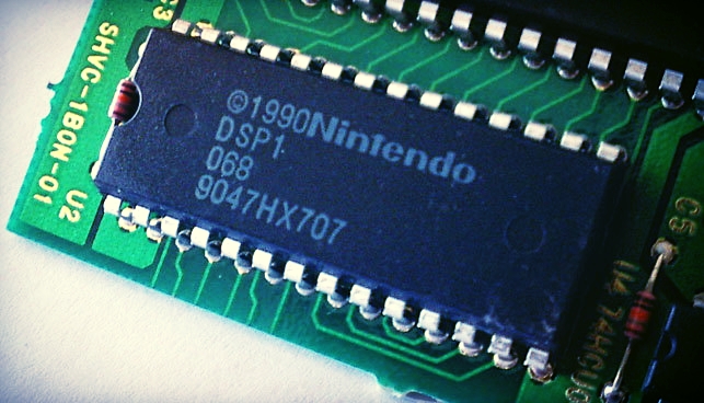 Nintendo DSP-1 Sound Chip. Image courtesy of GameGavel.com