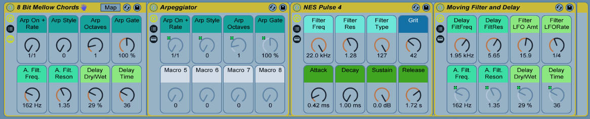 There are plenty of Macro Controls to customize the instrument to fit your music.