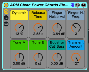 Clean Electric Guitar Power Chords