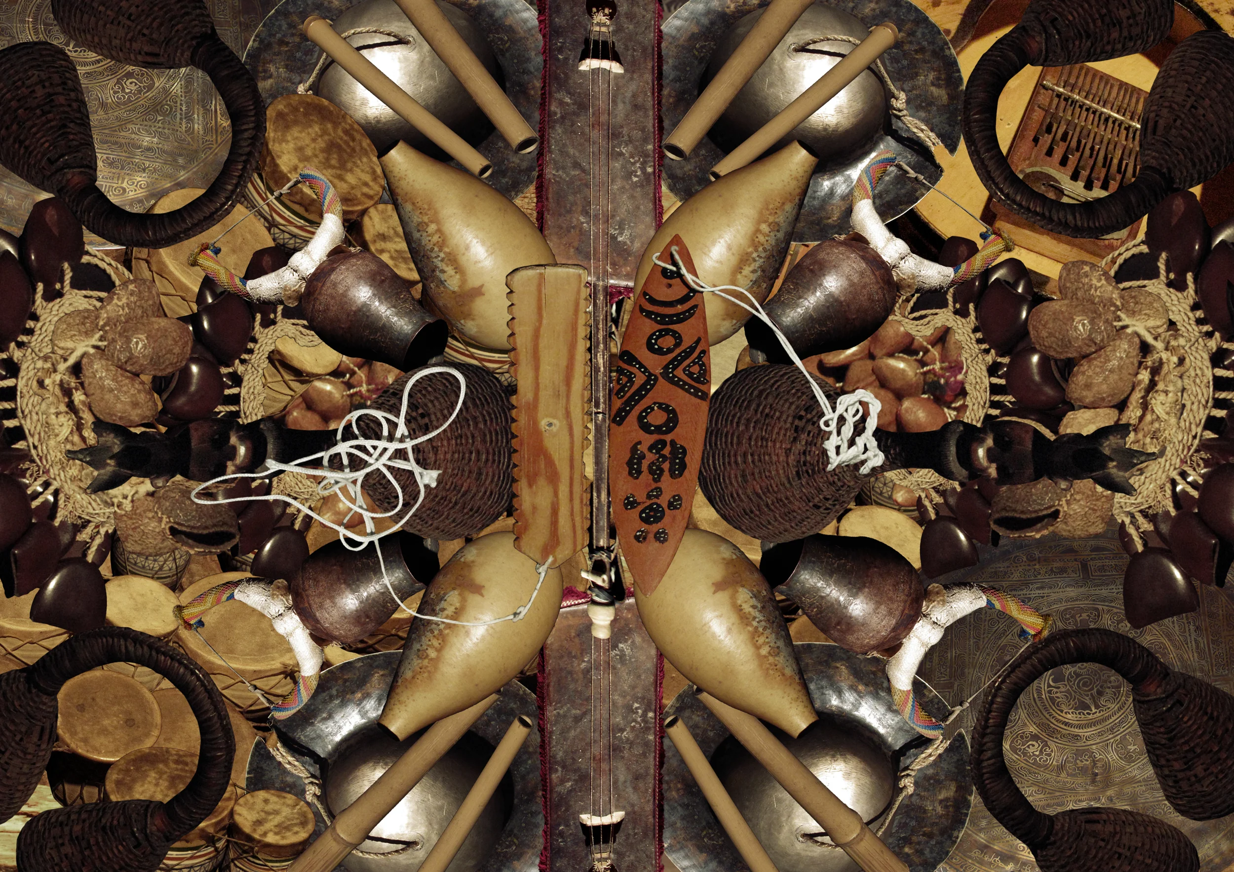 Some of the instruments used to create ANCIENT