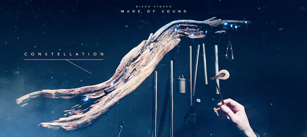 Constellation: One of Diego’s many handmade instruments