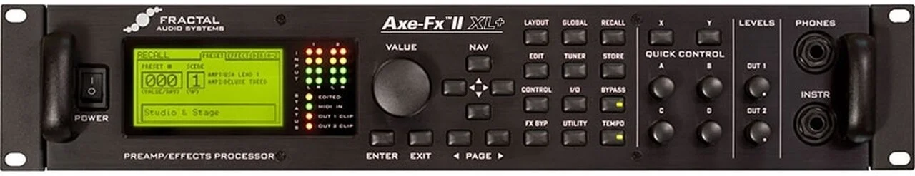 The Fender Jag-Stang Was Run Through a Fender Bassman Emulation on Fractal Audio’s Axe FX 2