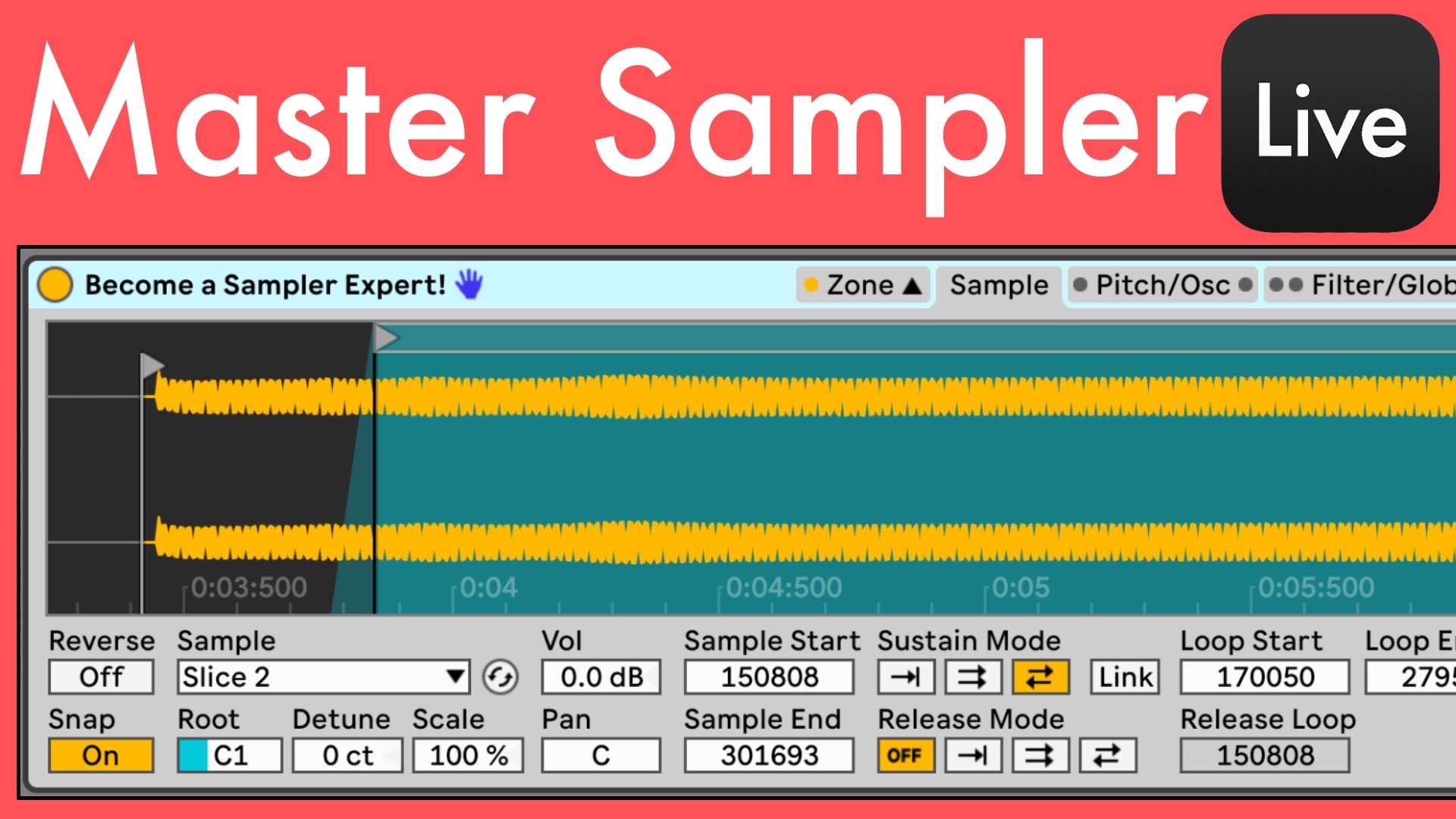 Master Ableton Live’s Sampler