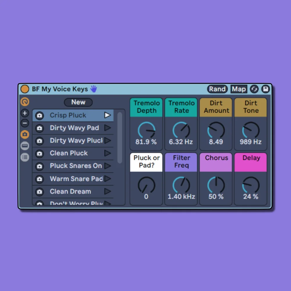 Voice Key System My Voice Keys - Free Ableton Live Pack #219 — Brian Funk