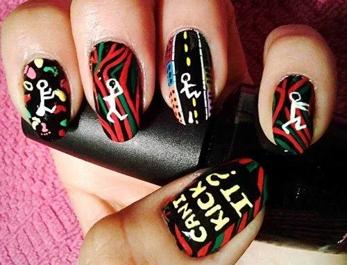 Hip Hop Nail Art