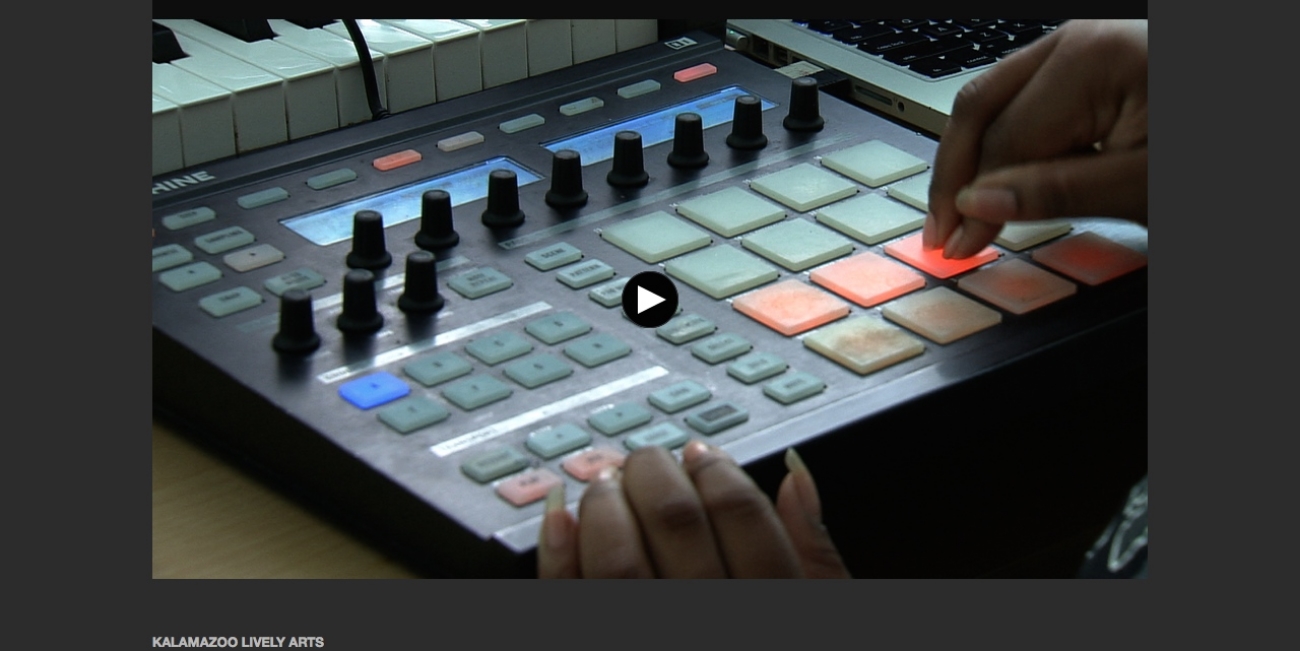Did You See It?!: Achickwitbeatz on Kalamazoo Lively Arts | PBS Video | WGVU