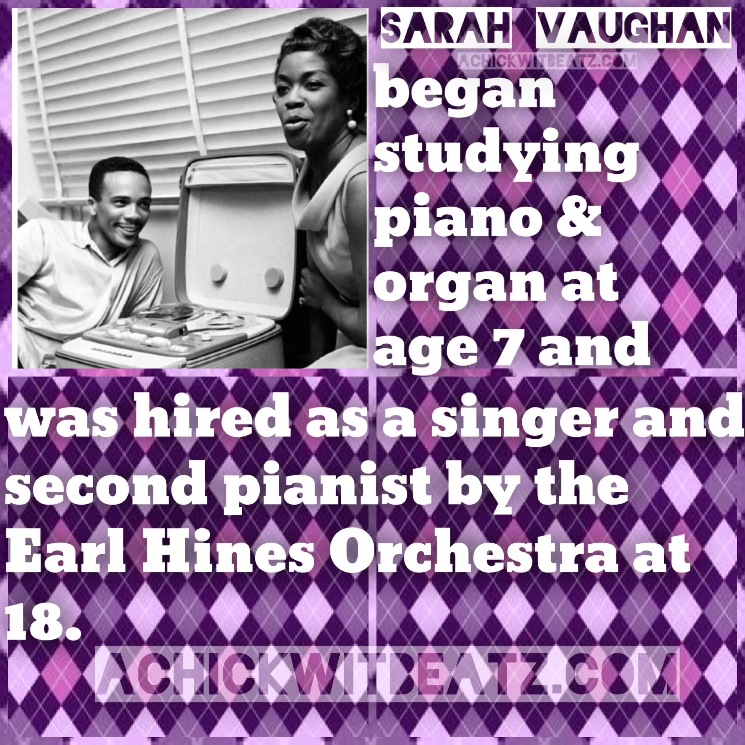 Women's History Month: Sarah Vaughan