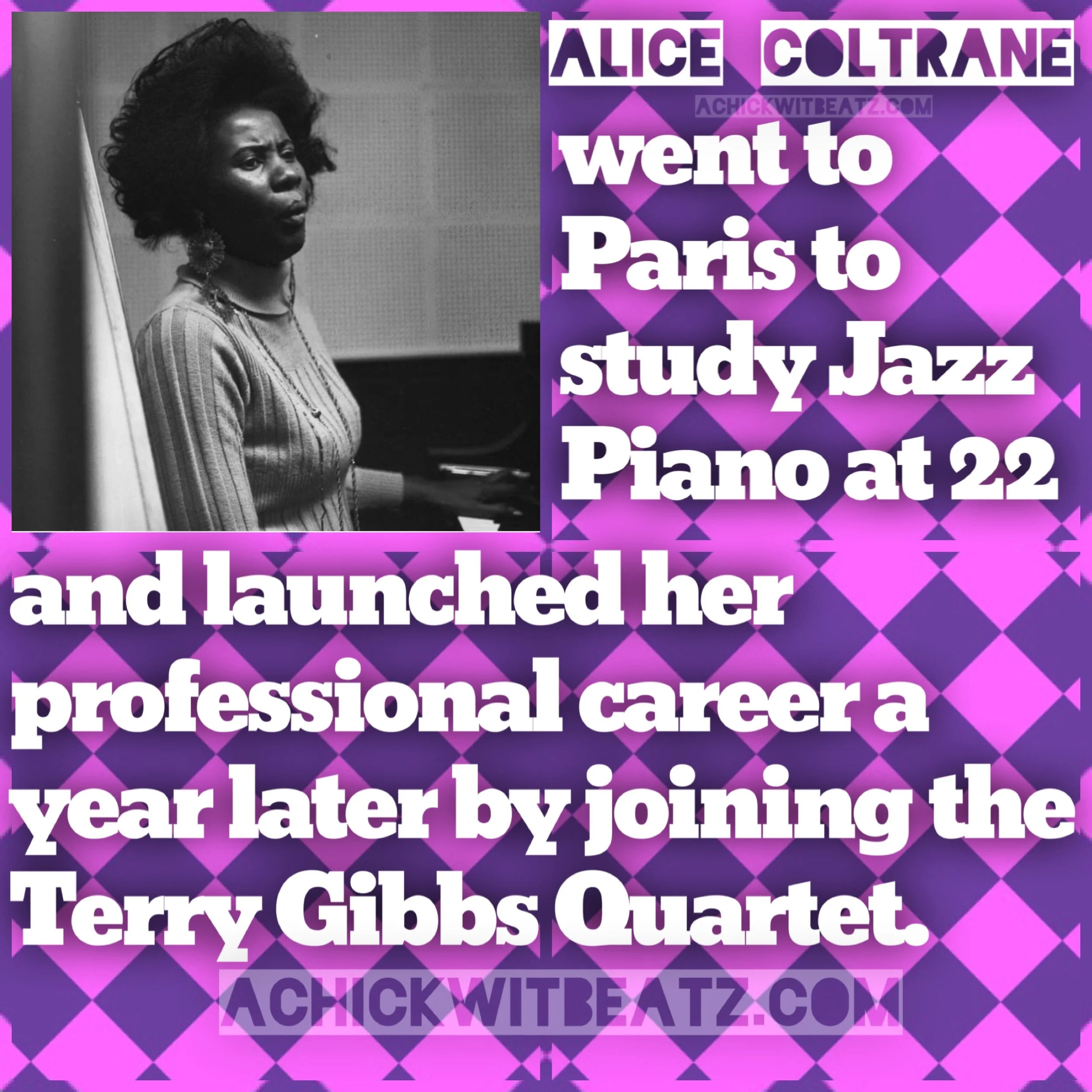 Women's History Month: Alice Coltrane