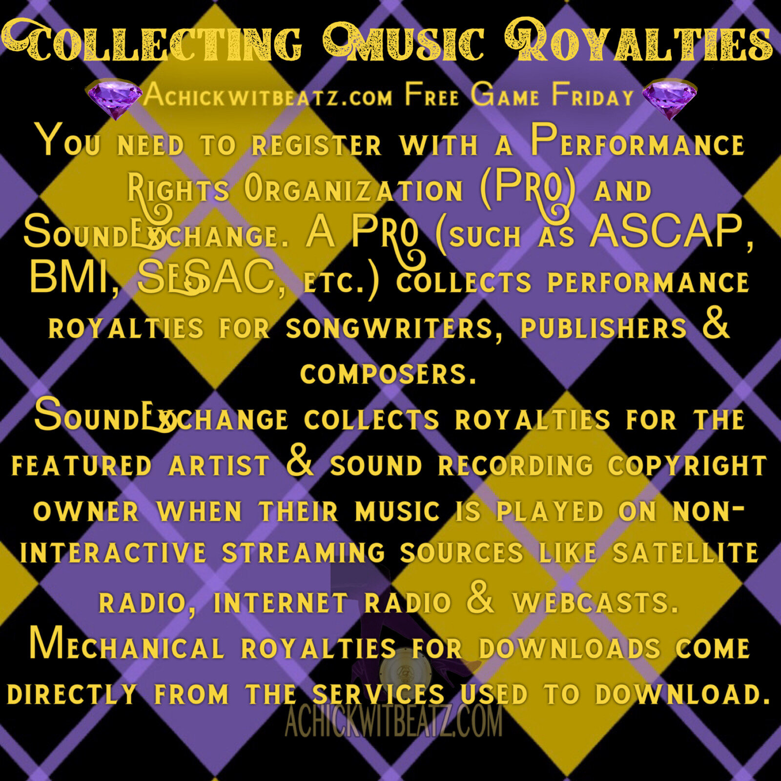 Free Game Friday: Collecting Music Royalties
