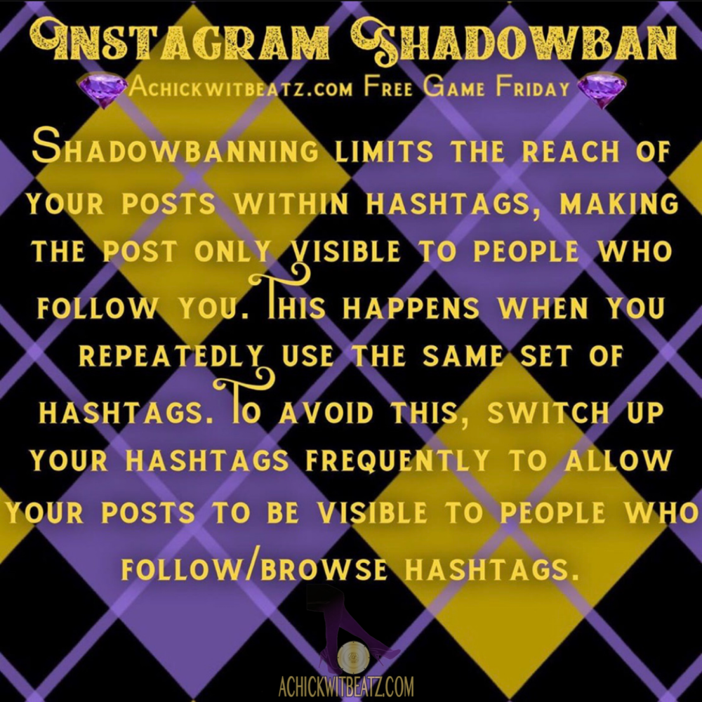 Free Game Friday: Instagram Shadowban