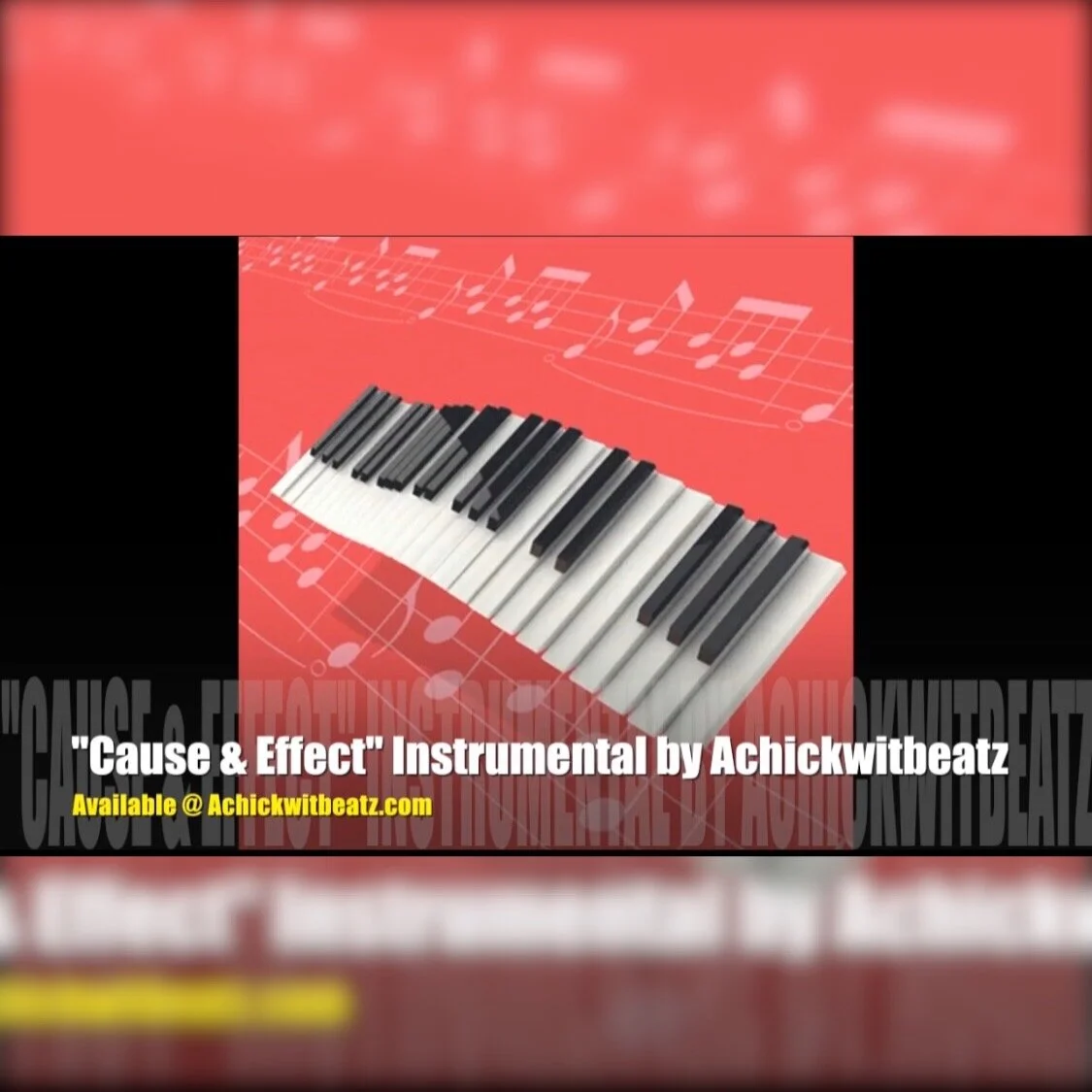 "Cause &amp; Effect" Instrumental by Achickwitbeatz 