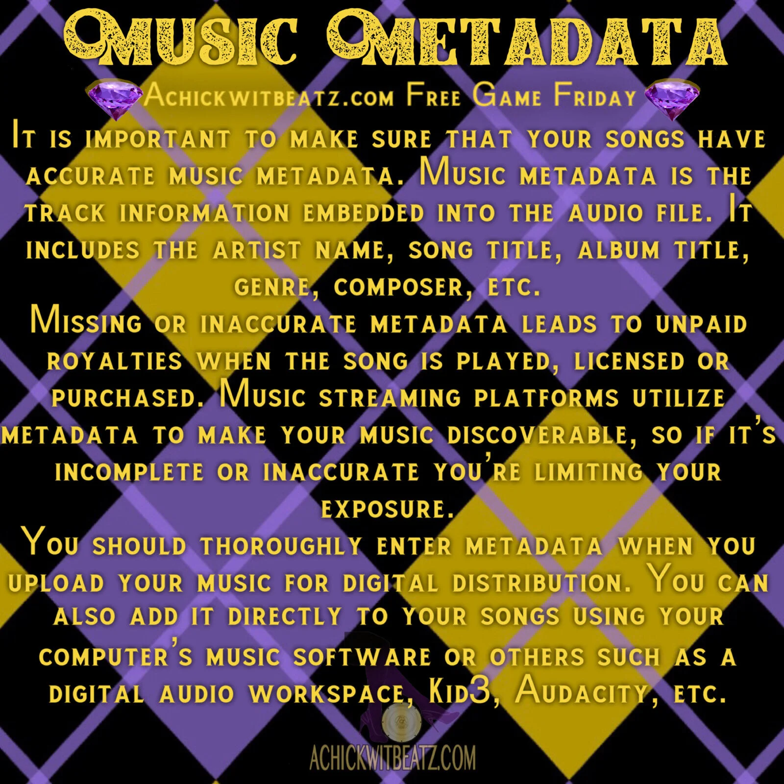 Free Game Friday: Music Metadata