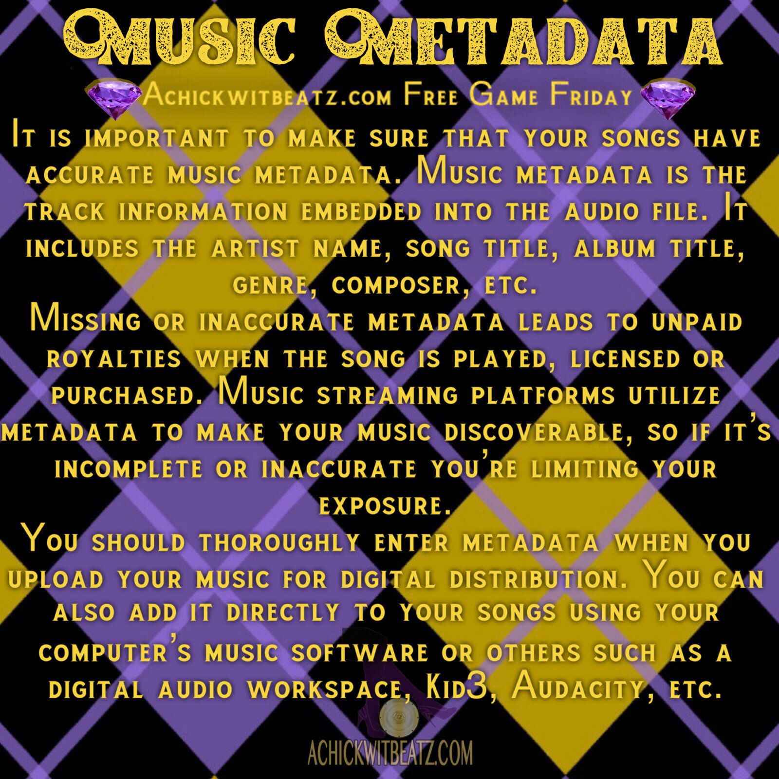 Free Game Friday: Music Metadata