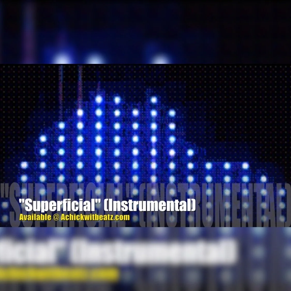 "Superficial" Instrumental by Achickwitbeatz