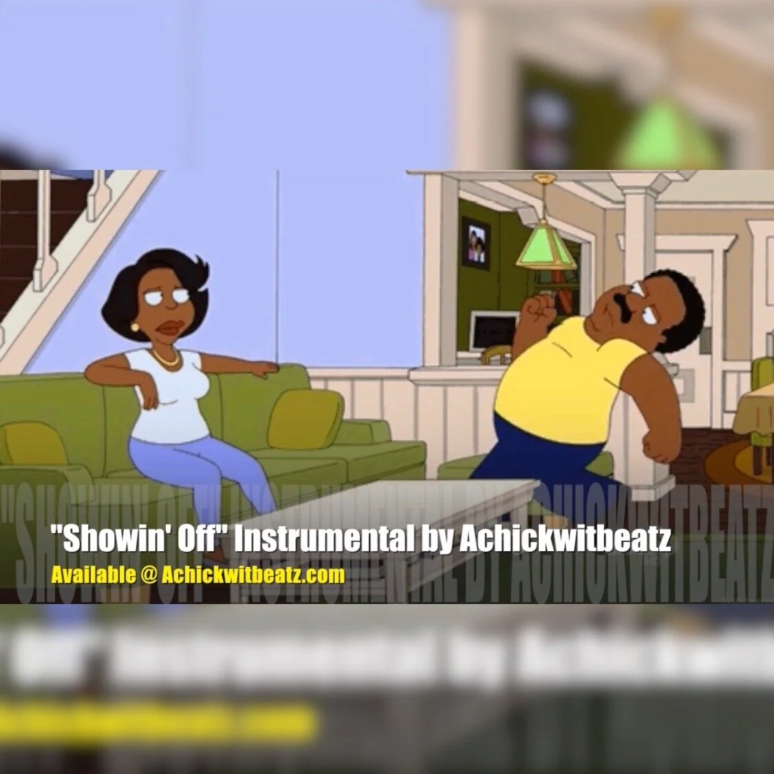 "Showin' Off" Instrumental by Achickwitbeatz
