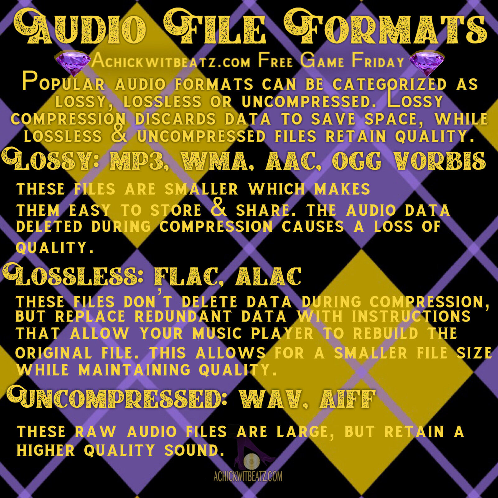 Free Game Friday: Audio File Formats