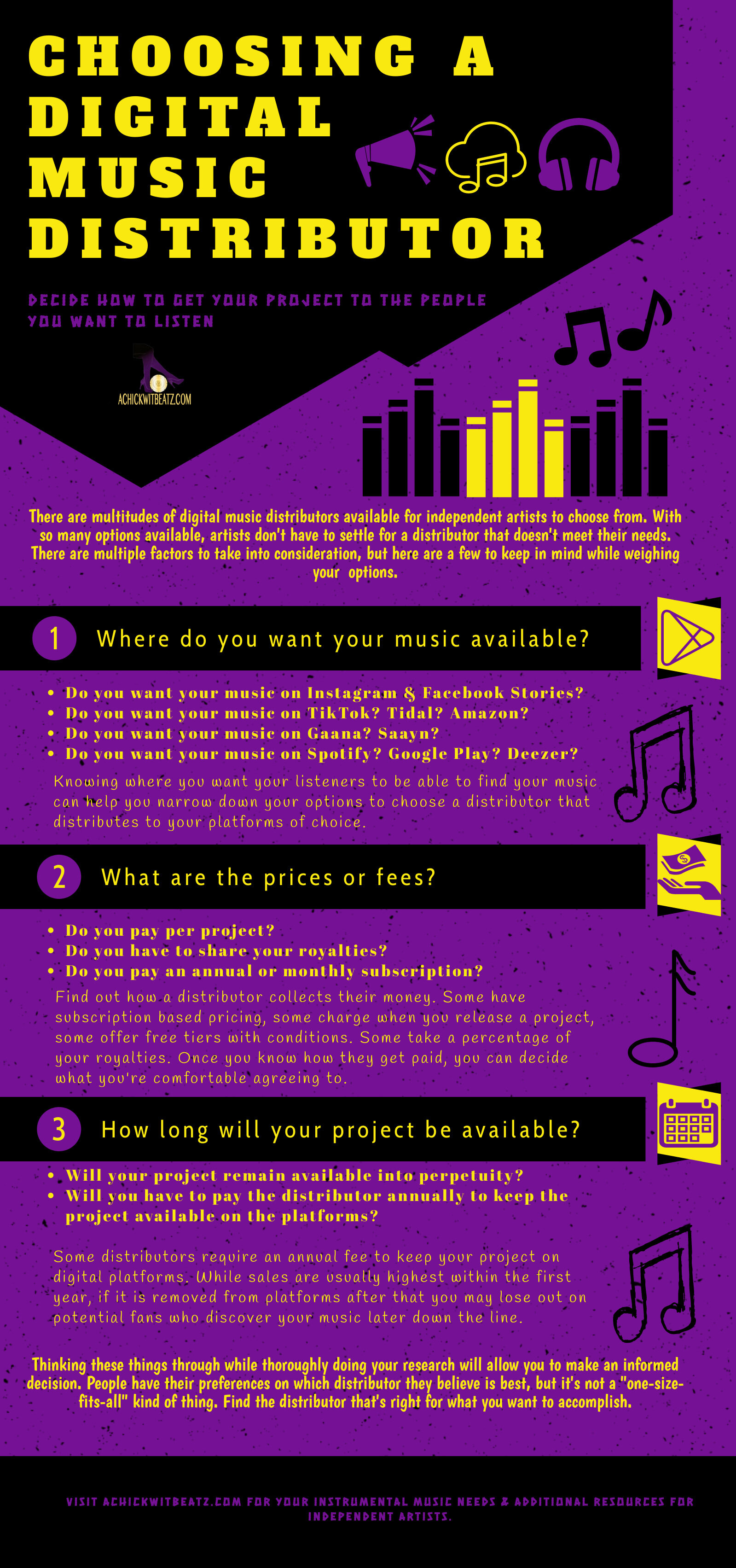 Choosing a Digital Music Distributor