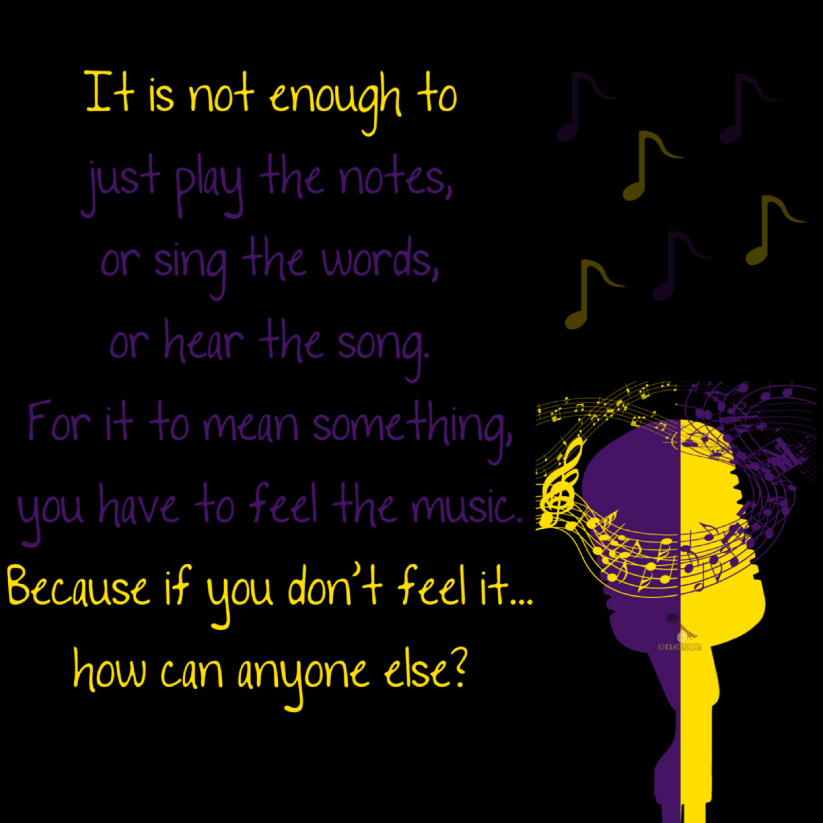 Music Motivation: It is Not Enough to Just Play the Notes