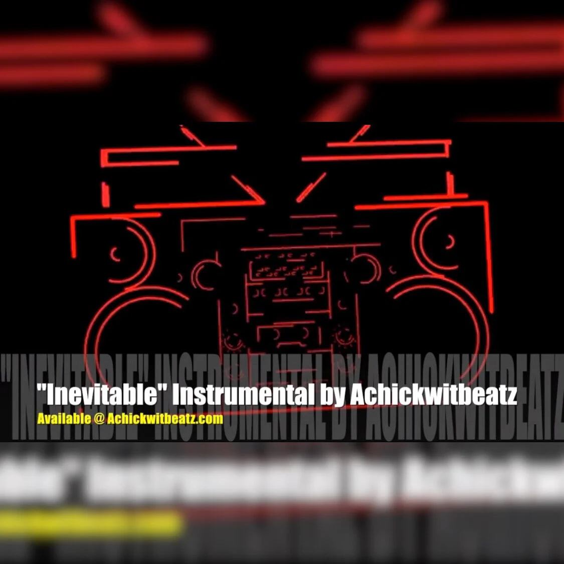 "Inevitable" Instrumental by Achickwitbeatz