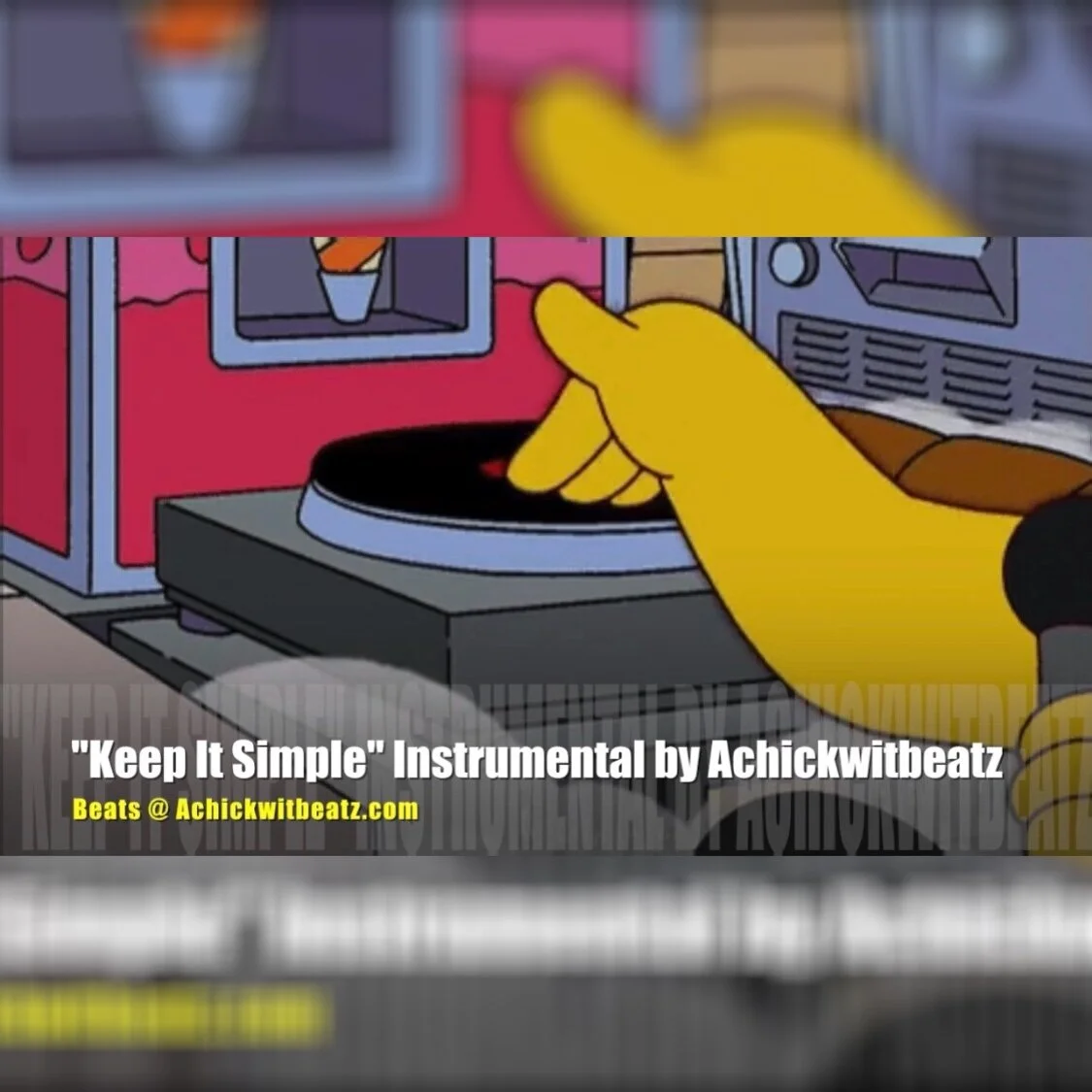 "Keep It Simple" Instrumental by Achickwitbeatz
